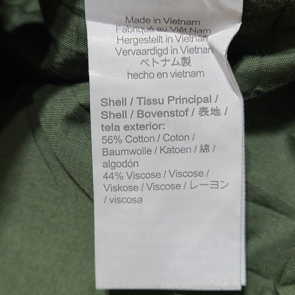 J. Crew quilted casual light weight jacket  size 12 - Picture 8 of 11
